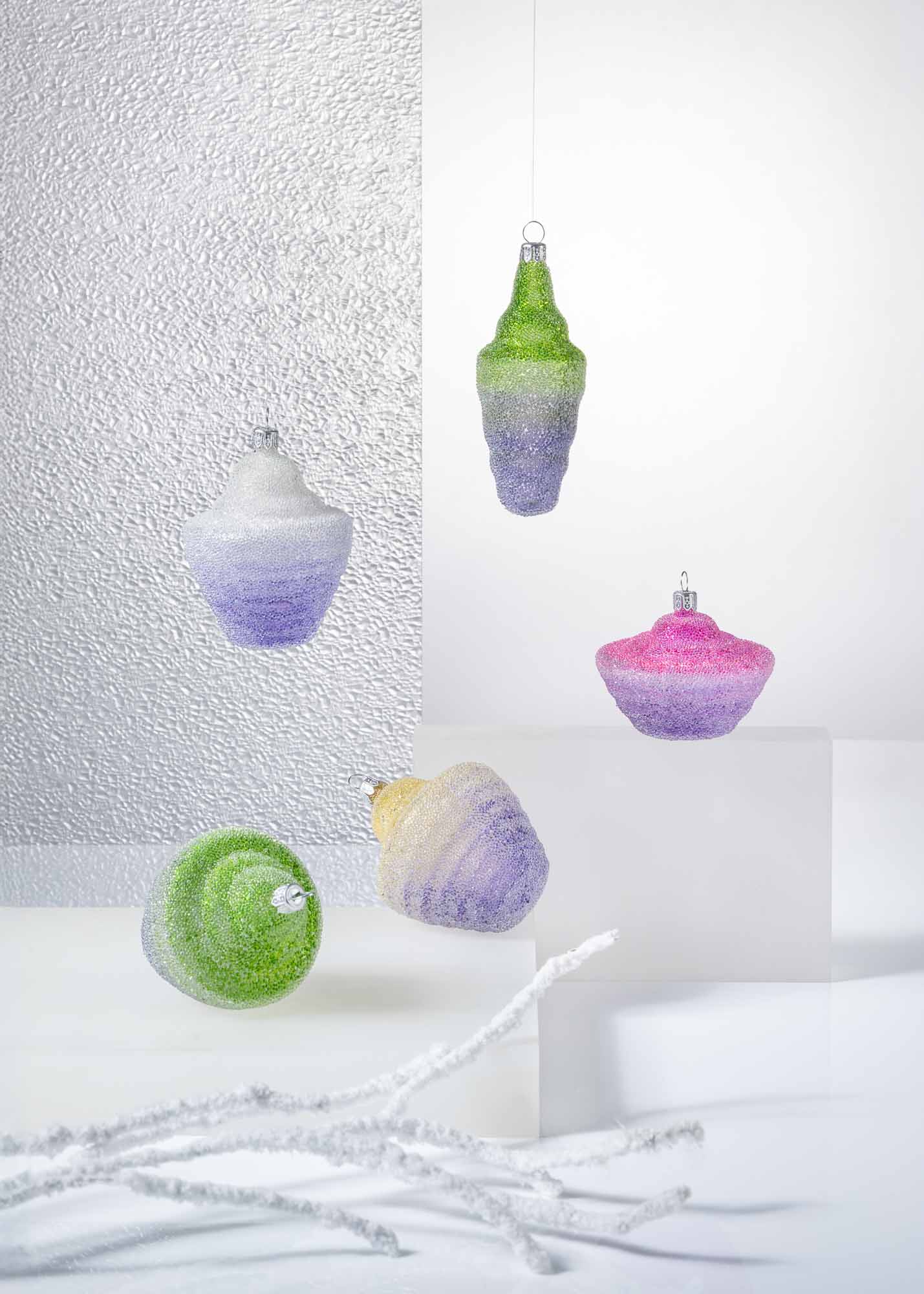 Vánoční Ozdoba Aurora Diamond Green