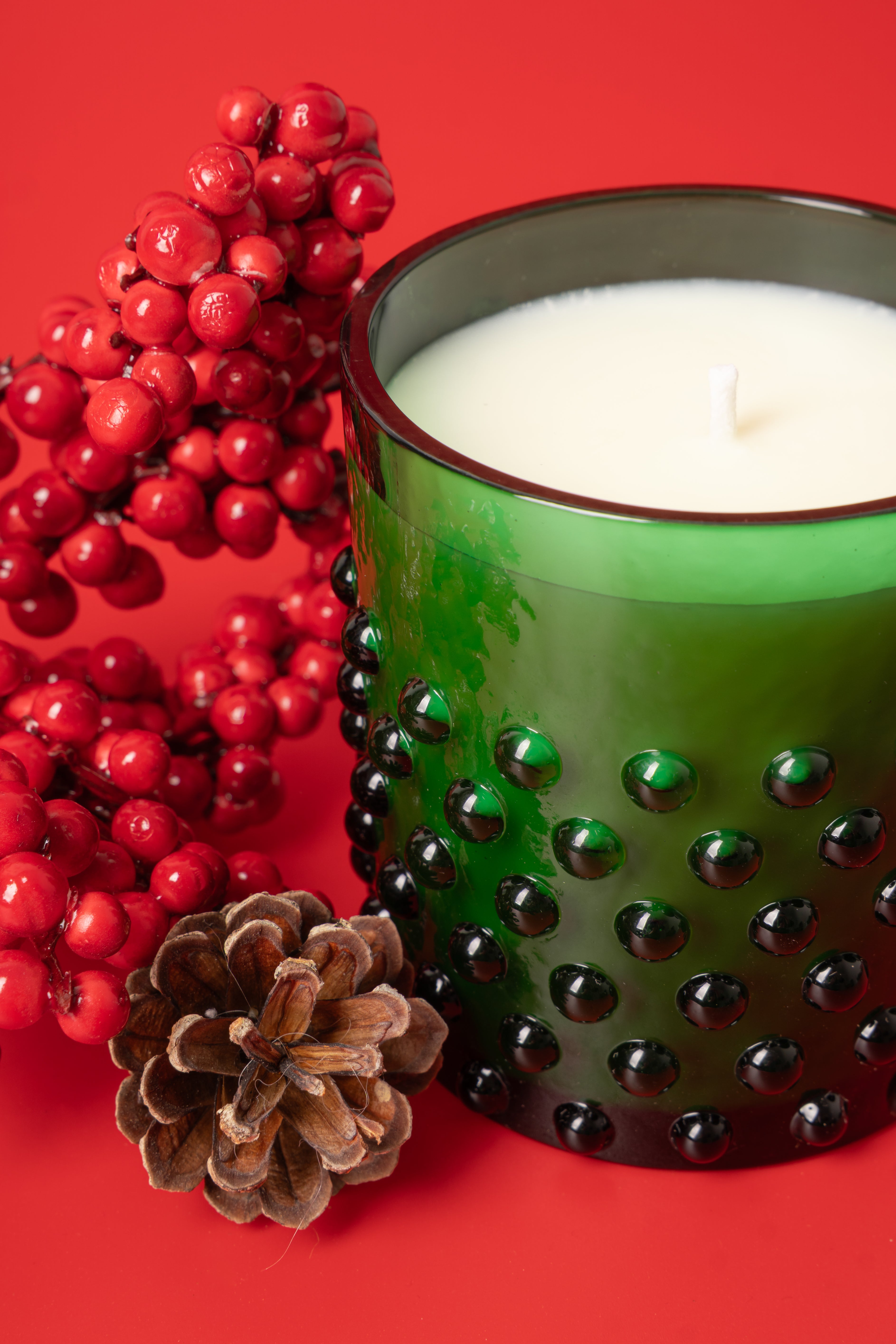Hobnail Svíčka Christmas