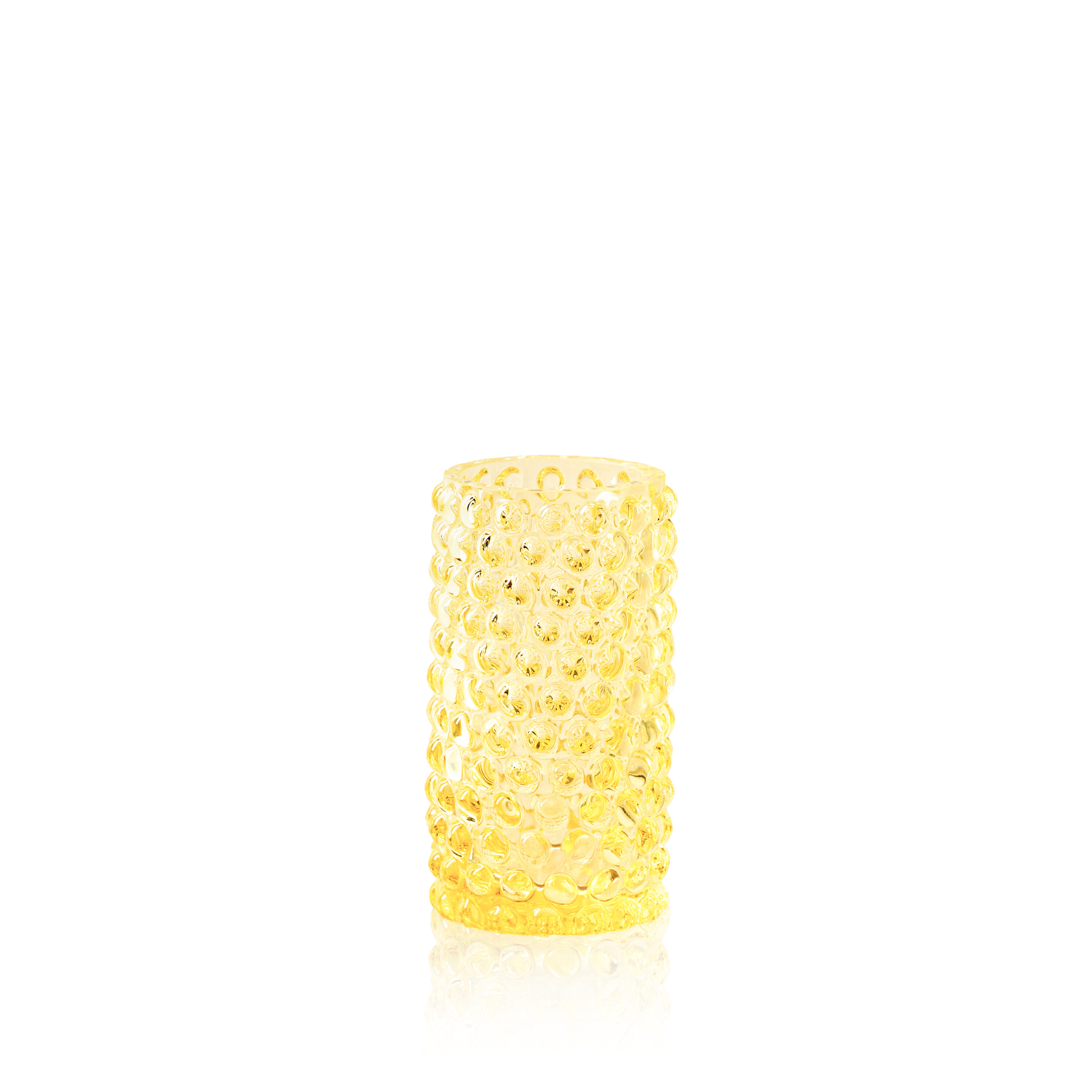 Citrine Hobnail Bud Váza