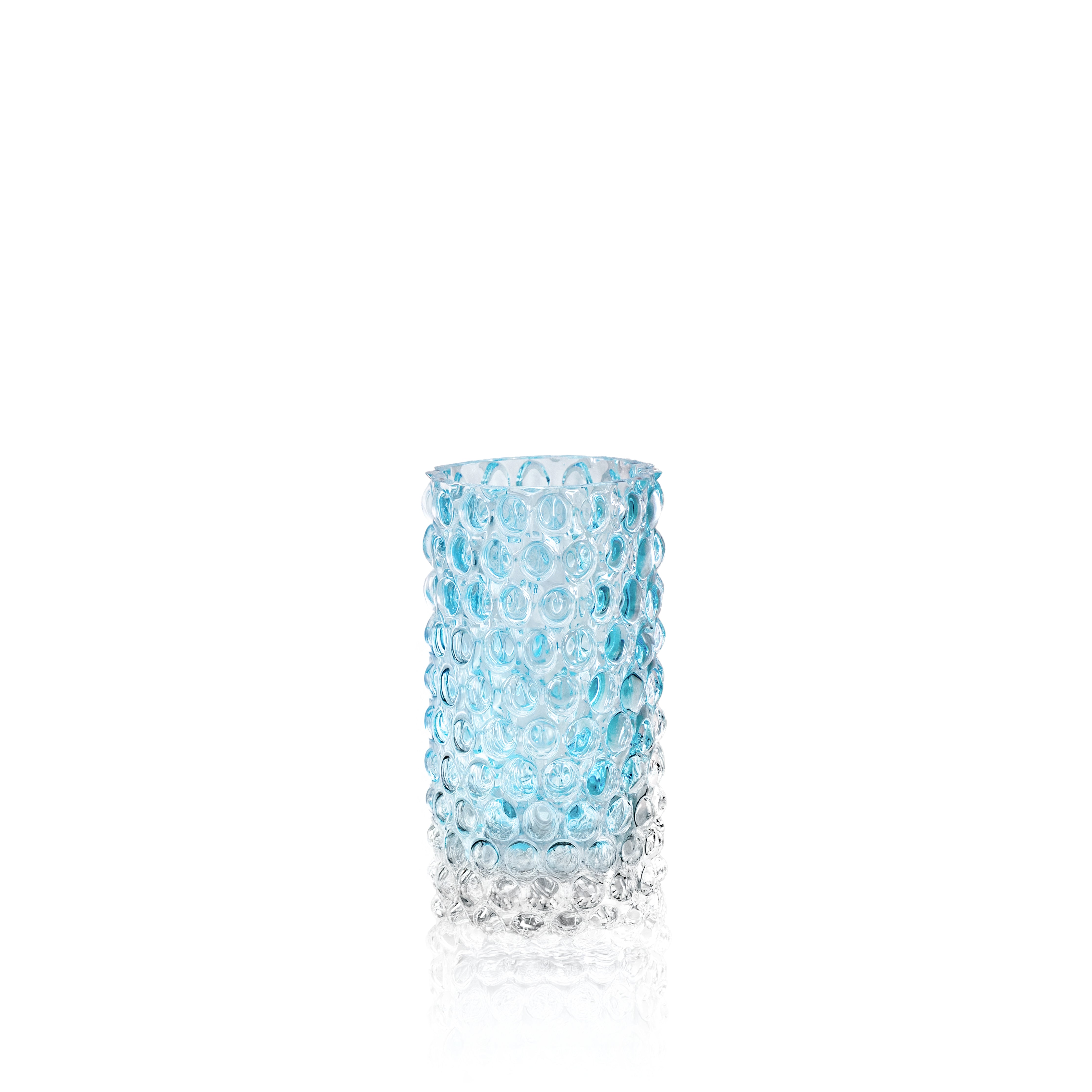 Underlay Azure Hobnail Bud Váza