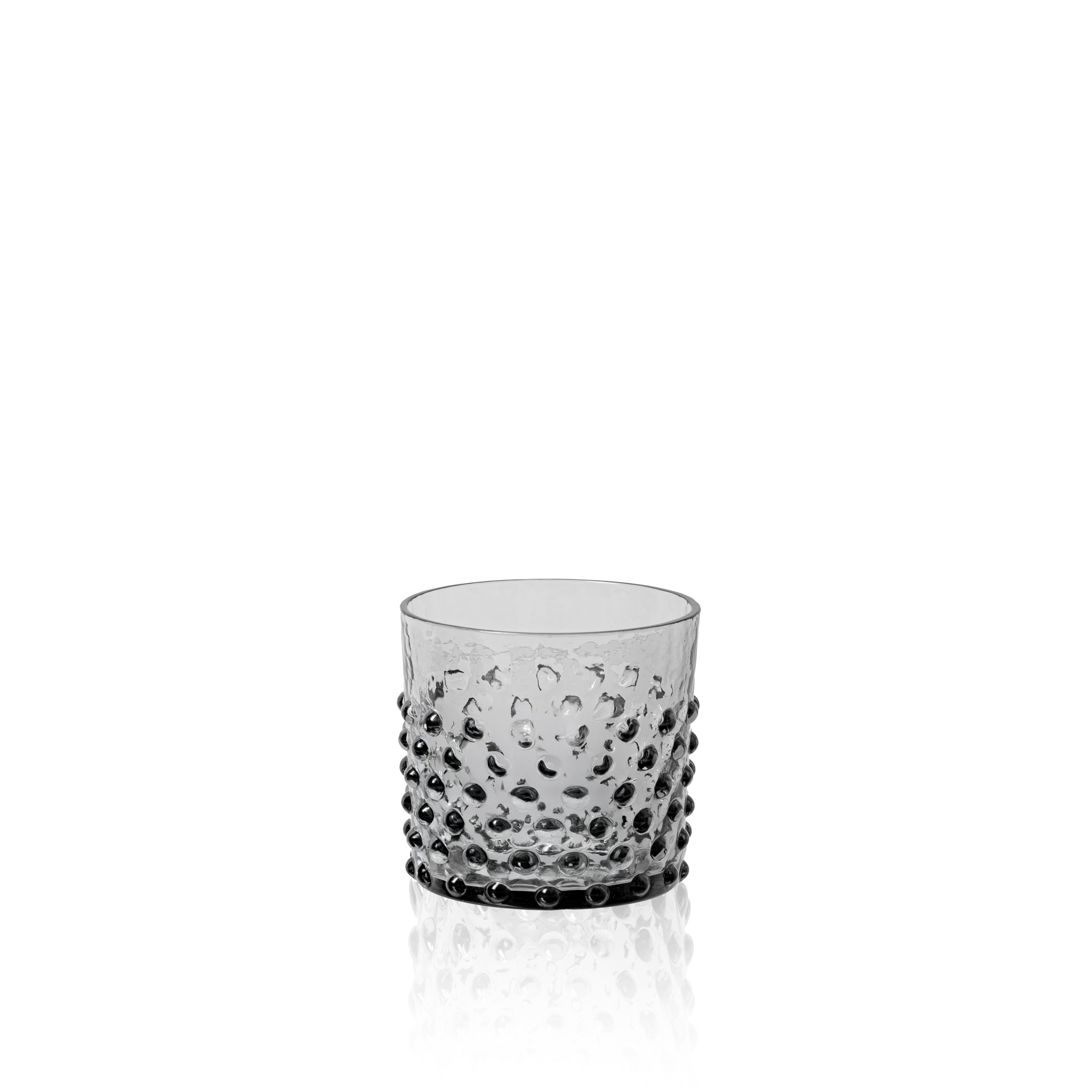Whiskey Sklenice Hobnail Grey Smoke