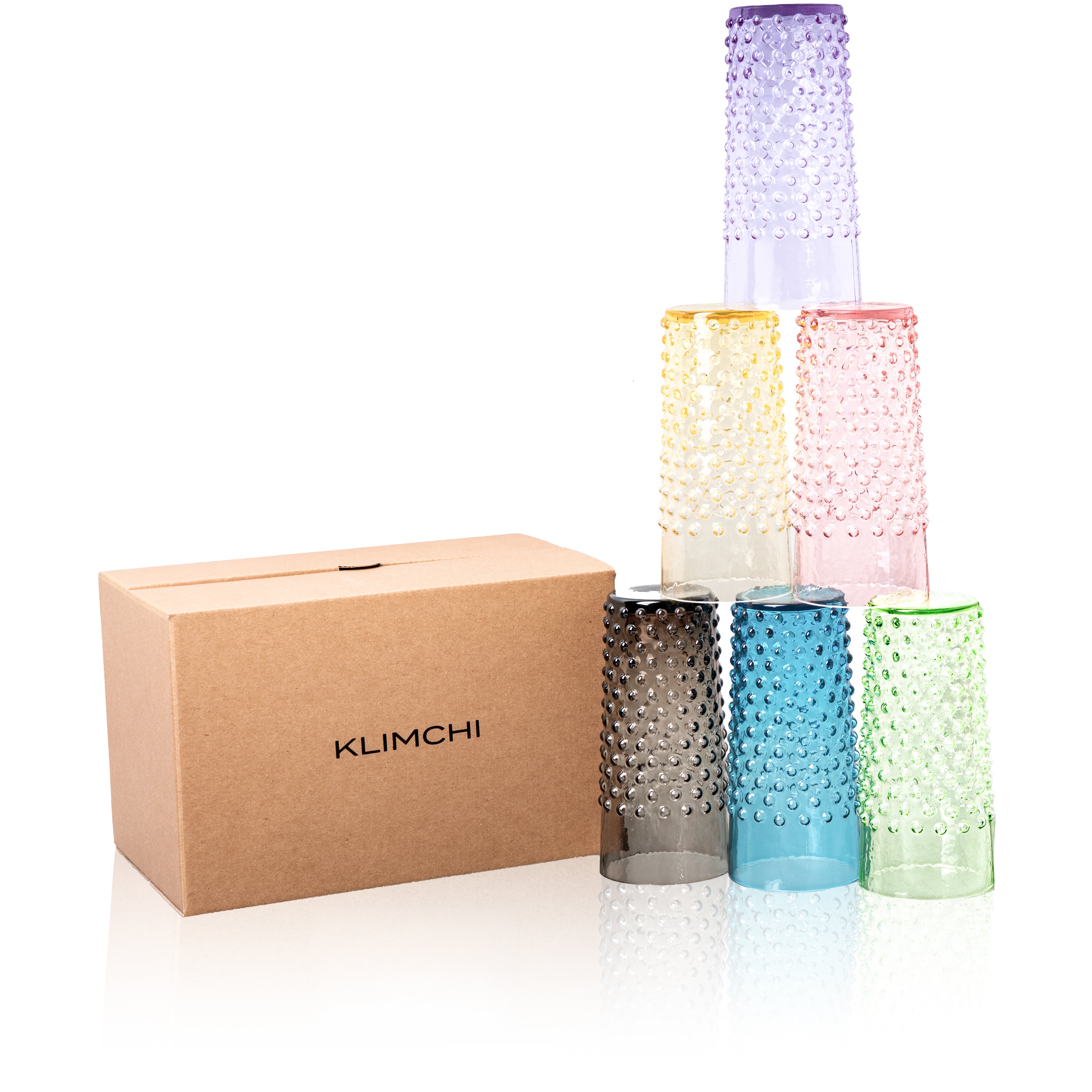 Mystery box Vysokých Sklenic Hobnail