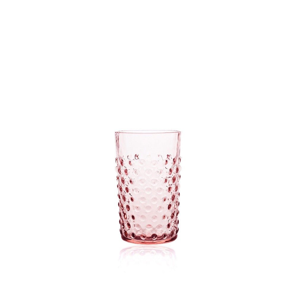 Sklenice Hobnail Rosaline