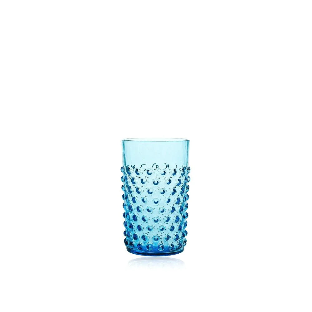 Sklenice Hobnail Azure