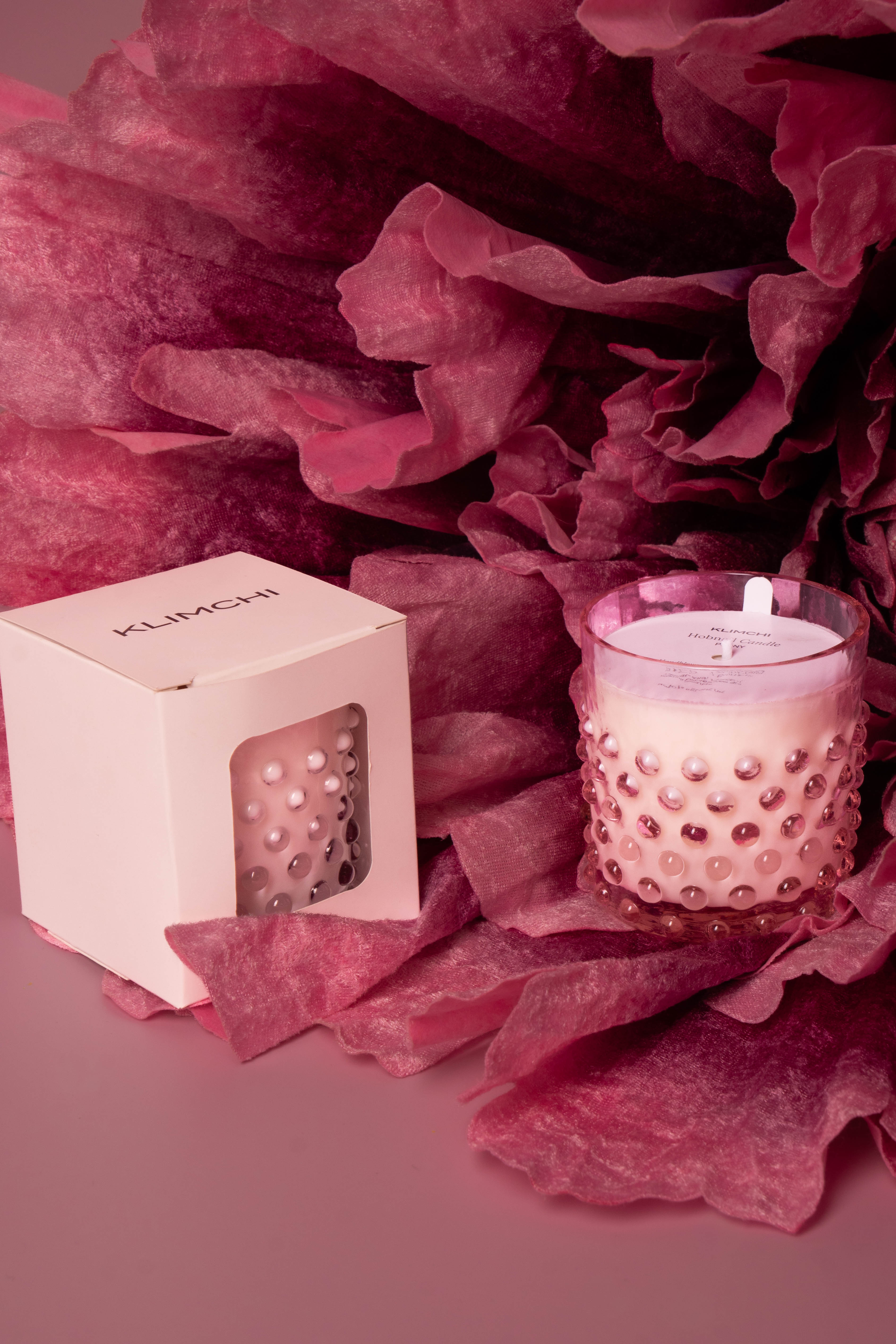 Hobnail Svíčka Peony