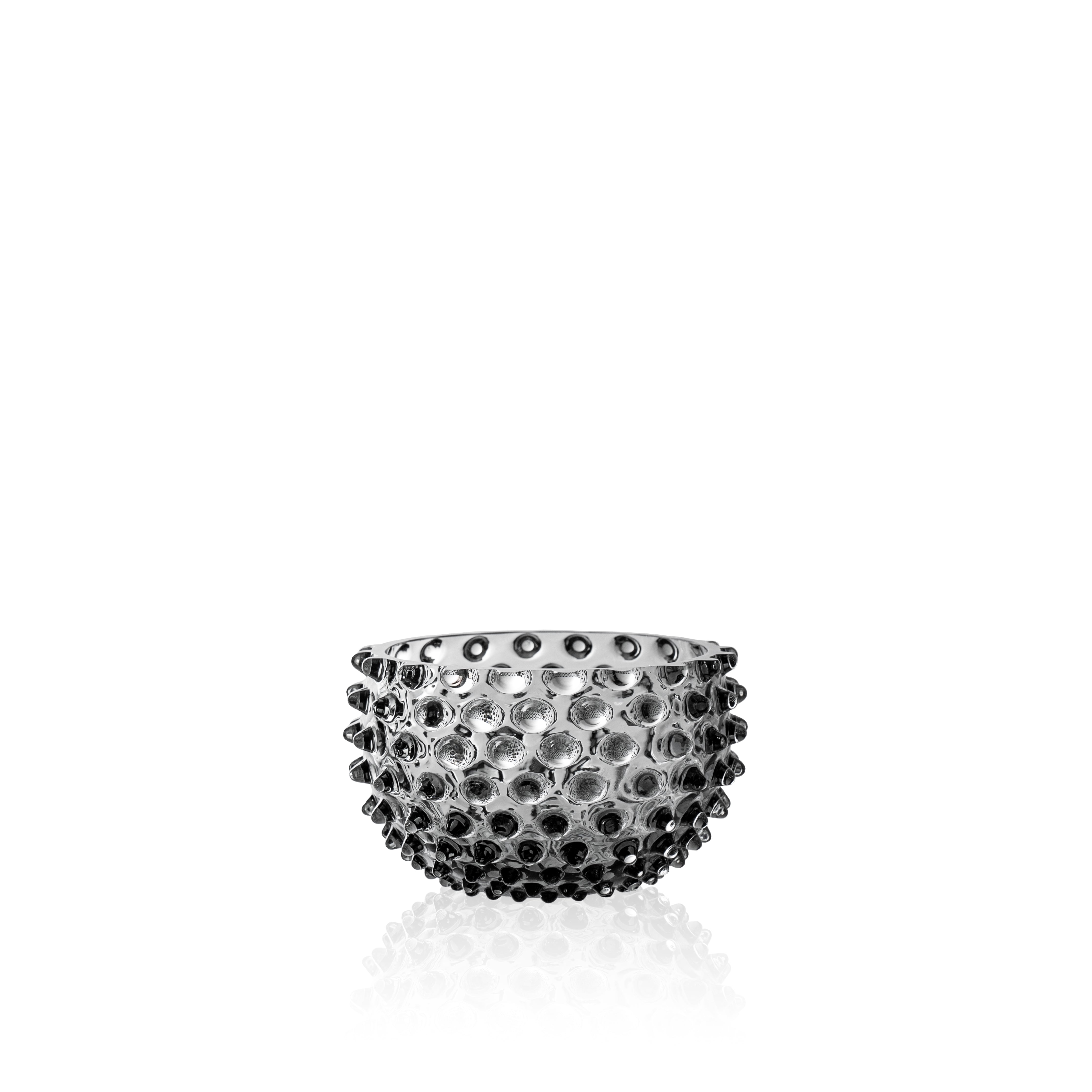 Malá Hobnail Mísa Grey Smoke
