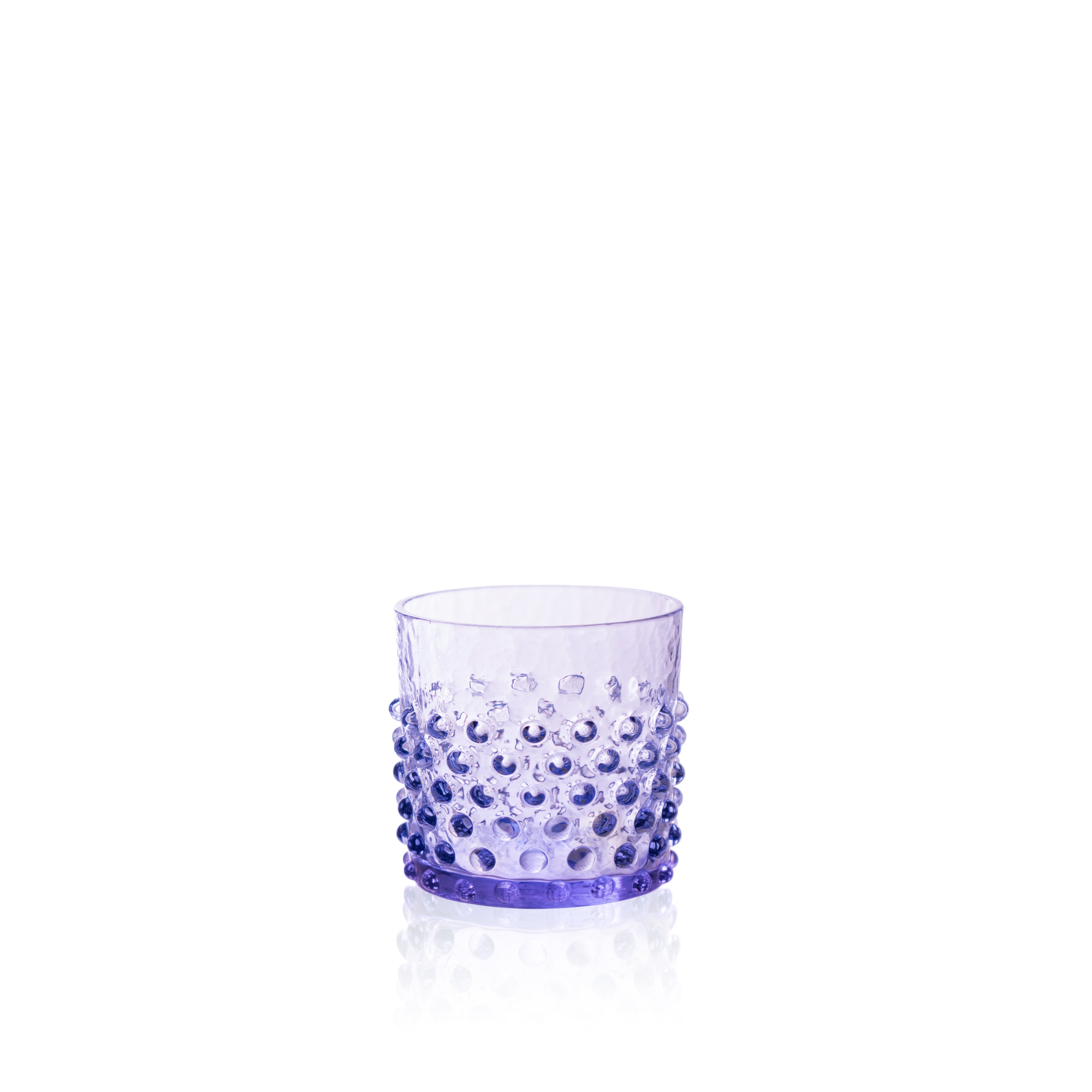 Whiskey Sklenice Hobnail Lavender