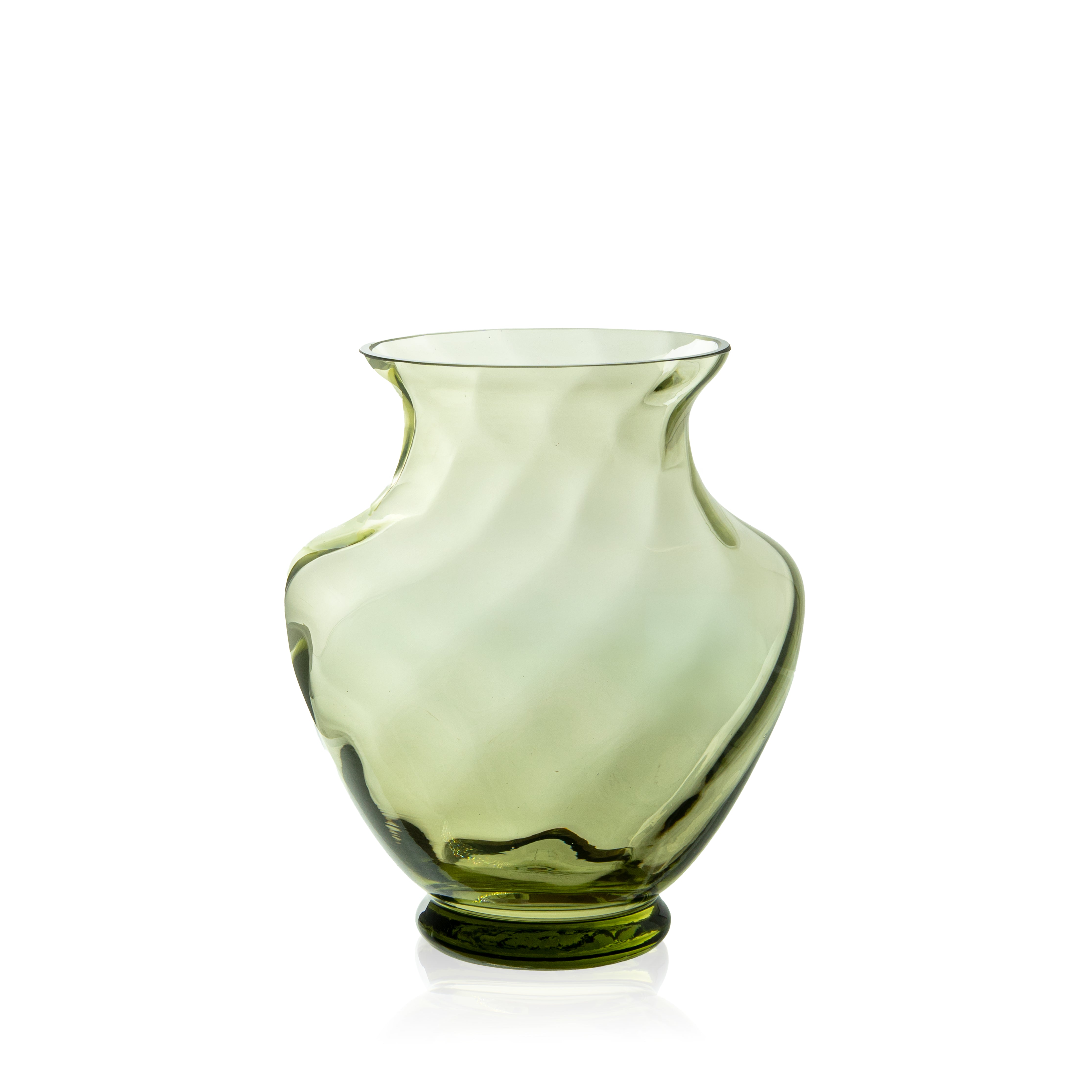 Marika  Malá Váza Olive Green