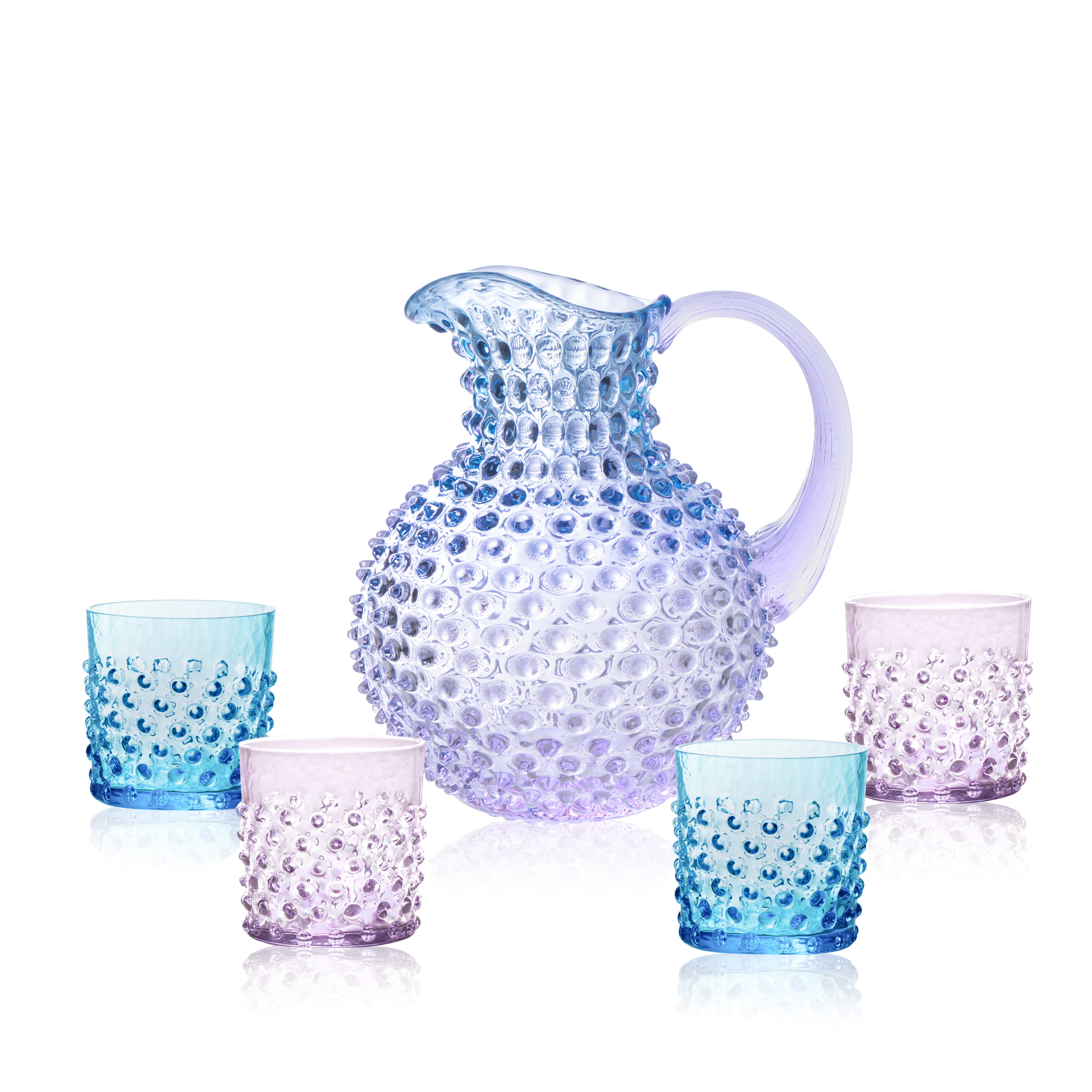 Sada Galaxy Hobnail Džbán a Whiskey Sklenice