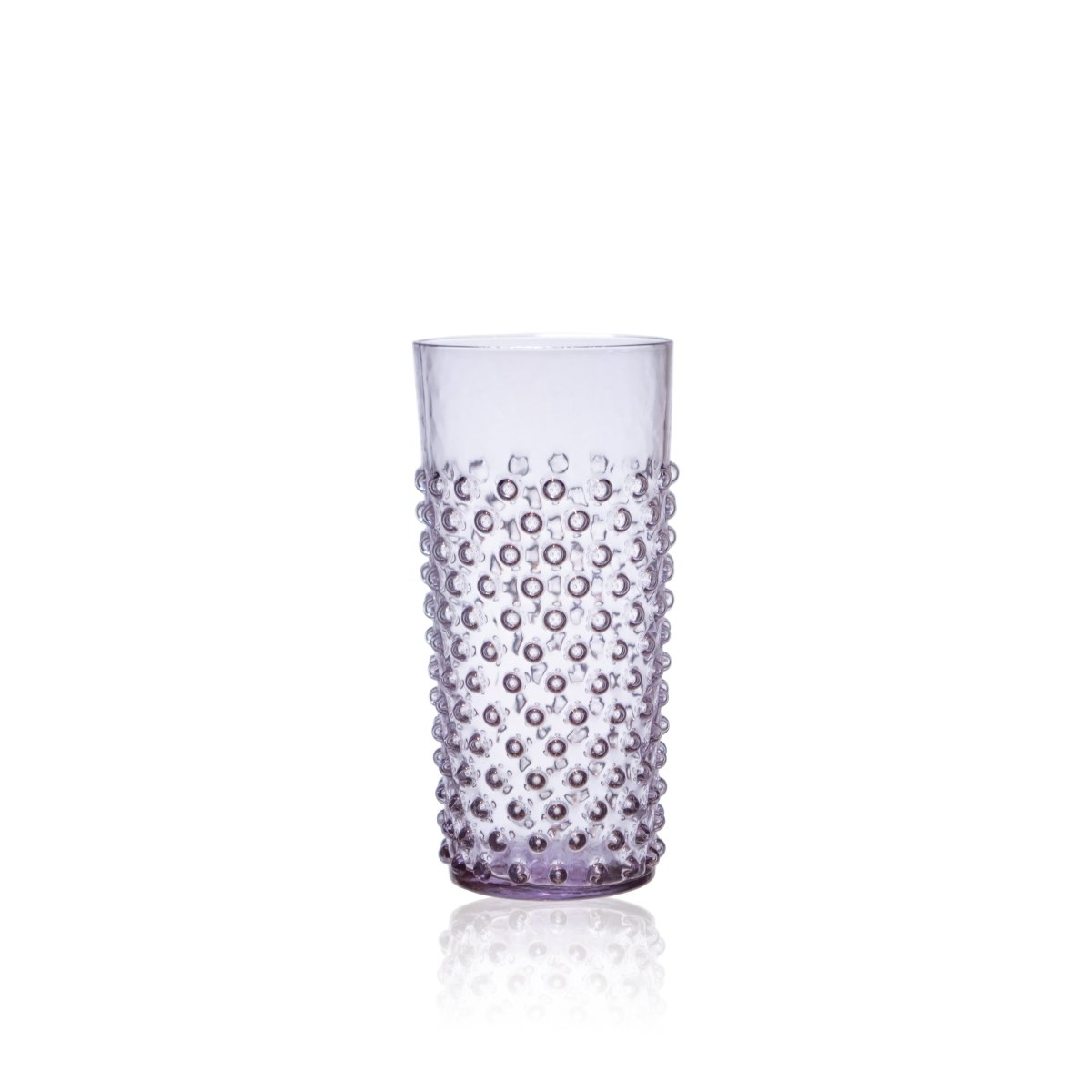 Vysoká Sklenice Hobnail Lilac